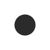 Plain ball end, seen face-on